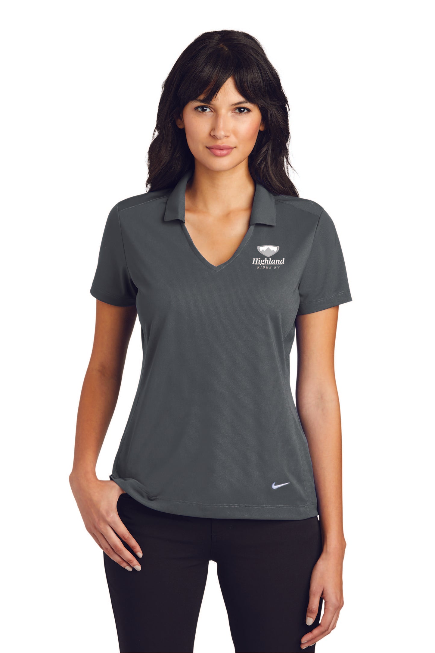 Nike Golf Ladies Dri-Fit Vertical Mesh Polo - 637165