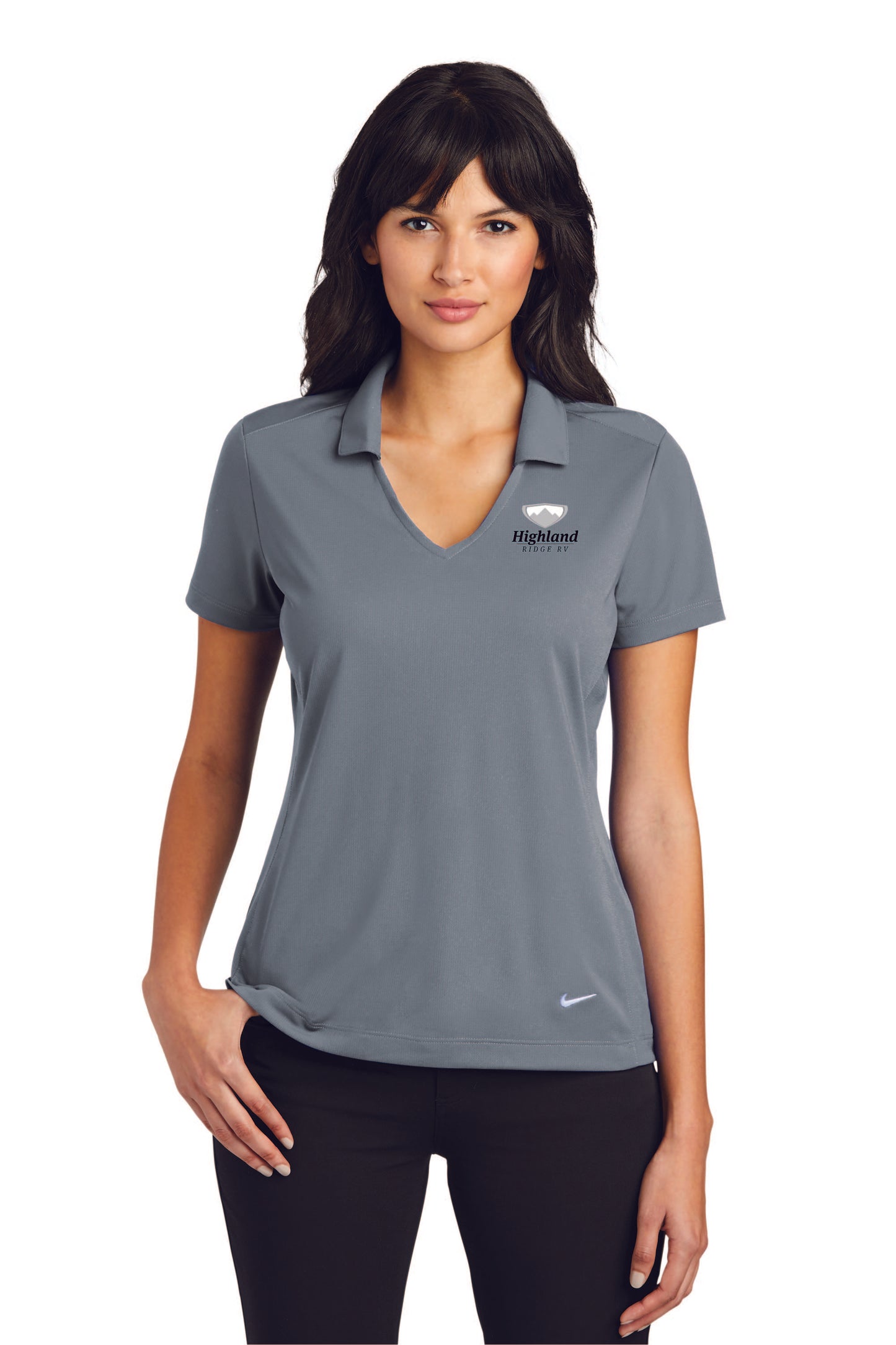 Nike Golf Ladies Dri-Fit Vertical Mesh Polo - 637165