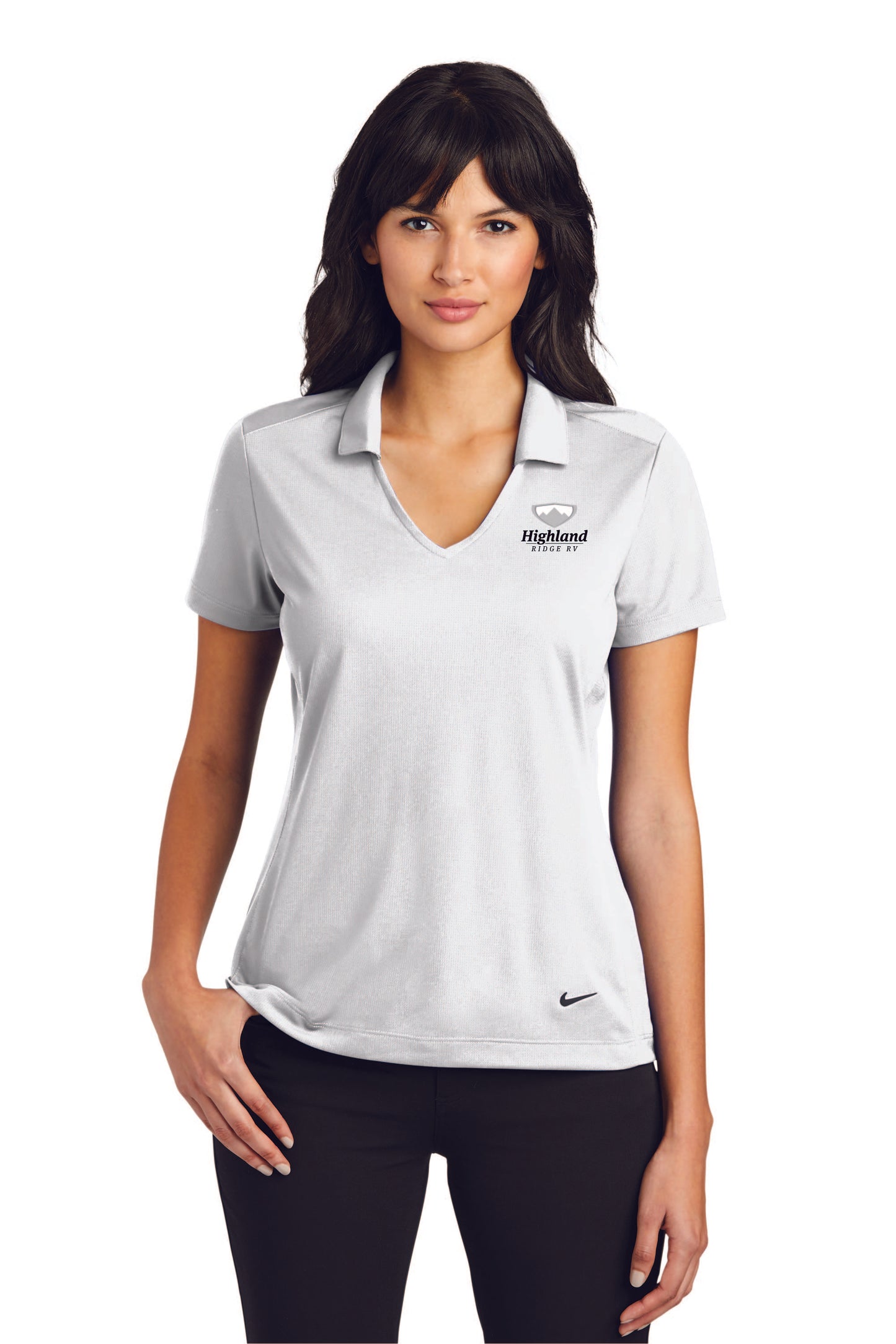 Nike Golf Ladies Dri-Fit Vertical Mesh Polo - 637165