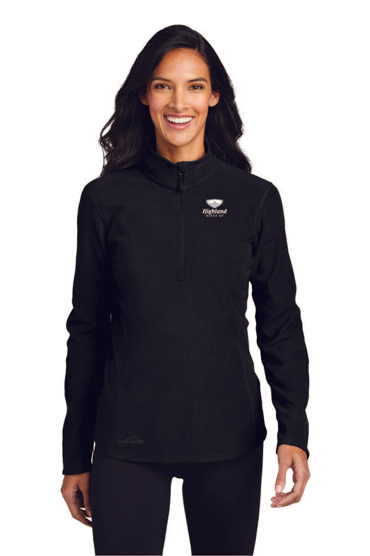 Eddie Bauer® Ladies 1/2-Zip Microfleece Jacket - EB227