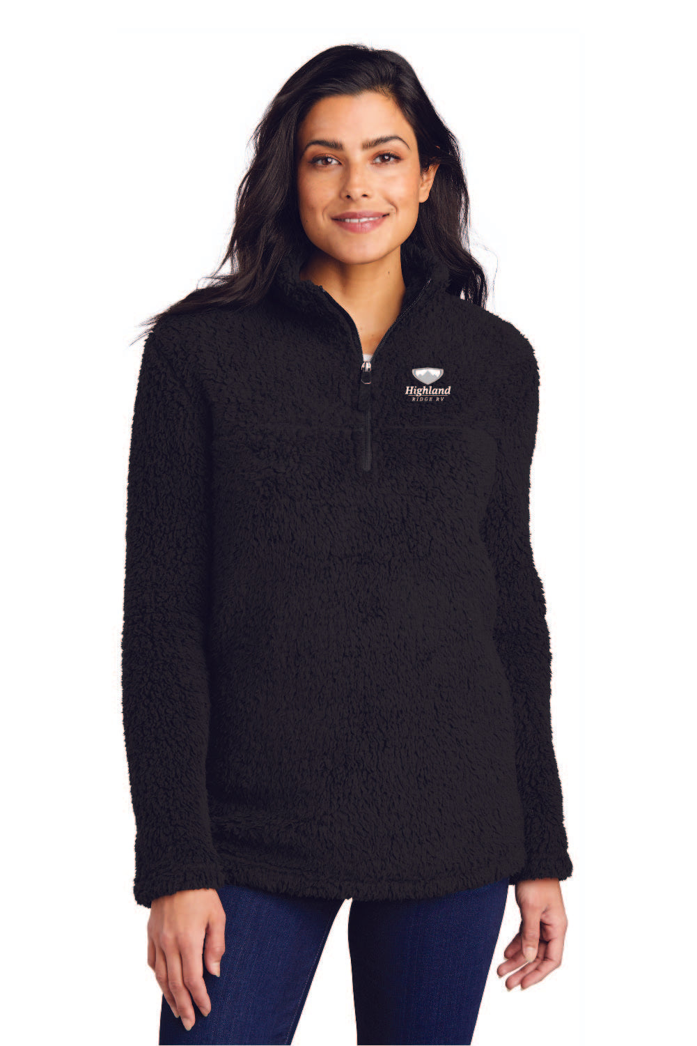 Port Authority® Ladies Cozy 1/4-Zip Fleece - L130