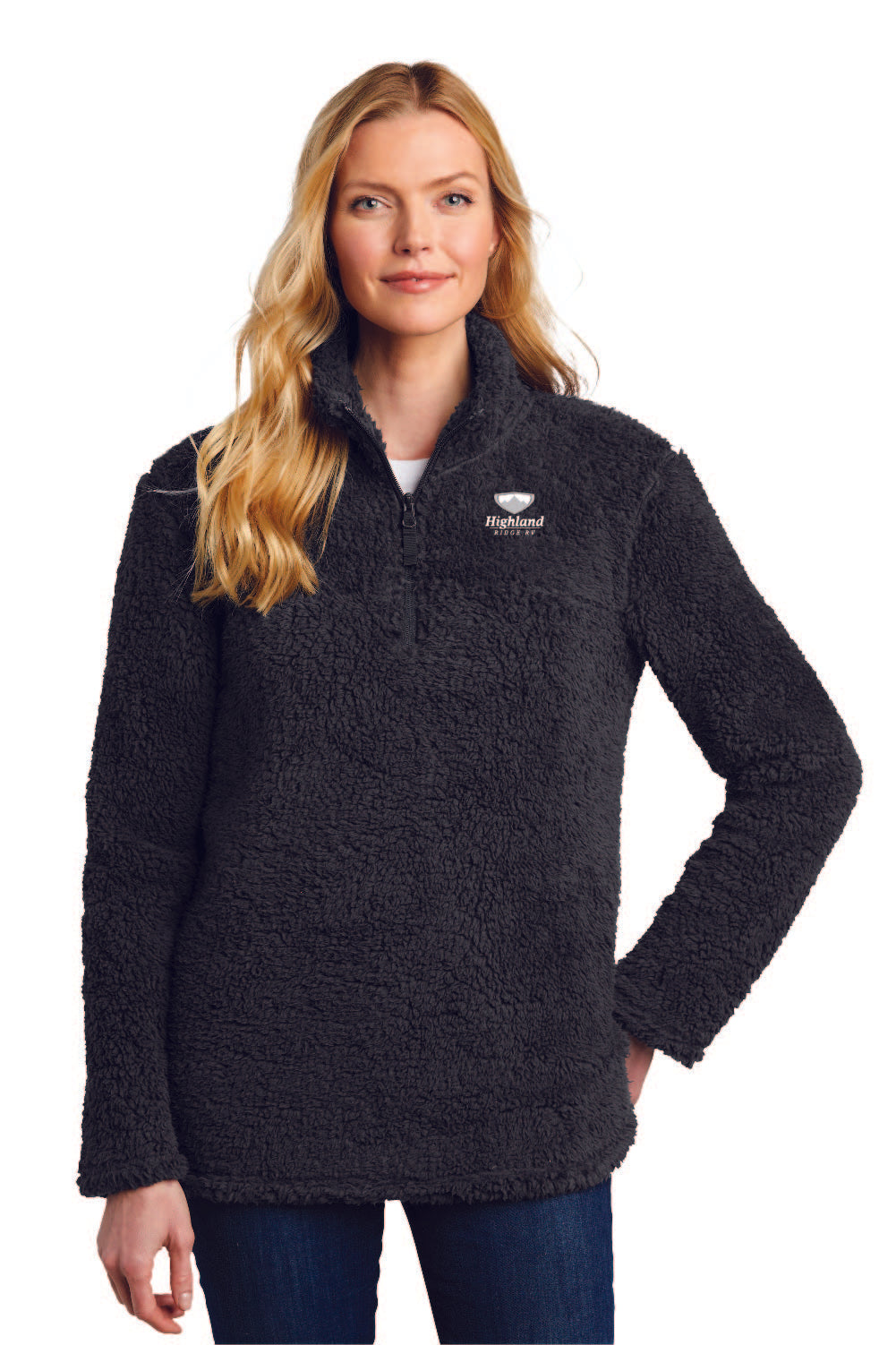 Port Authority® Ladies Cozy 1/4-Zip Fleece - L130