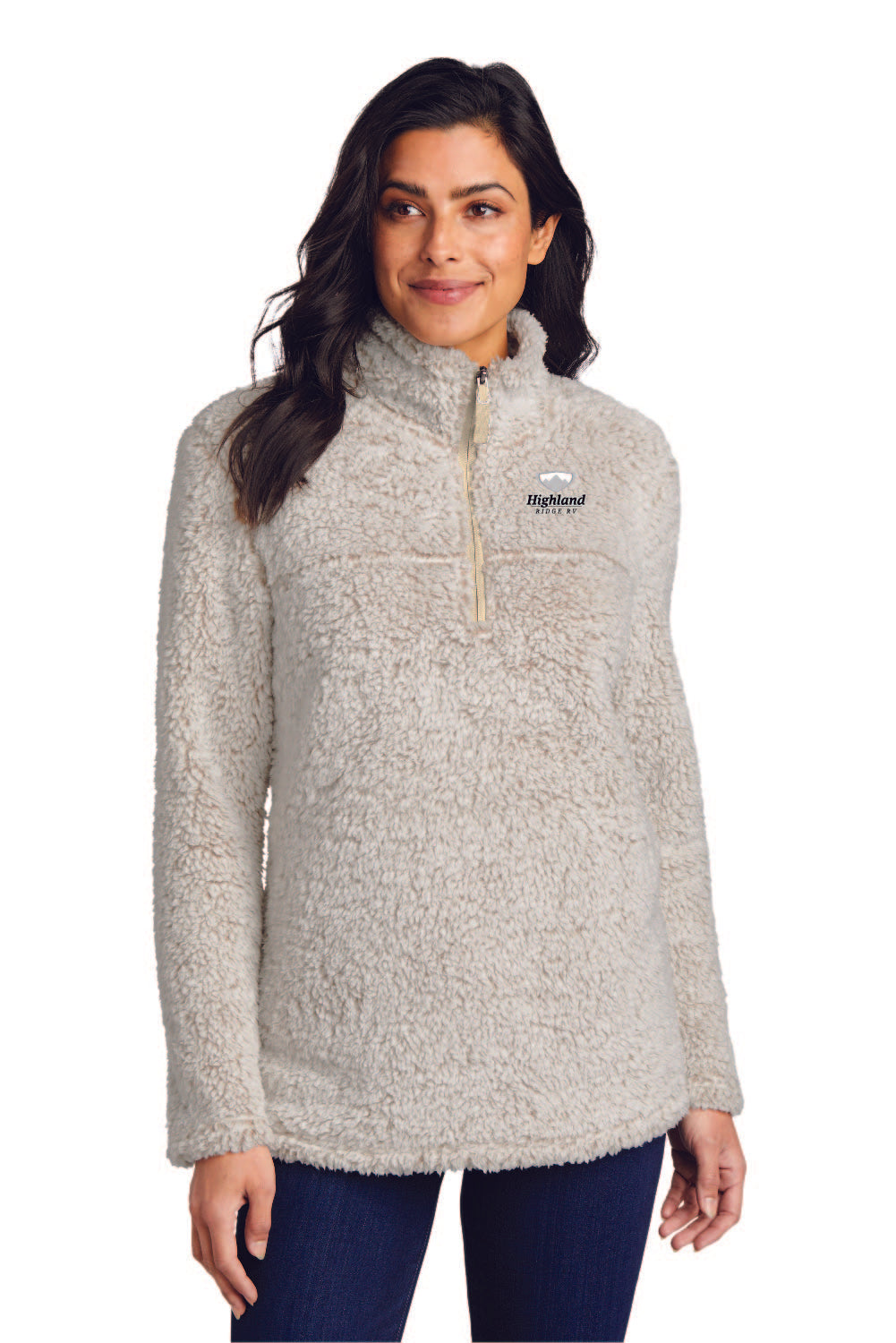 Port Authority® Ladies Cozy 1/4-Zip Fleece - L130