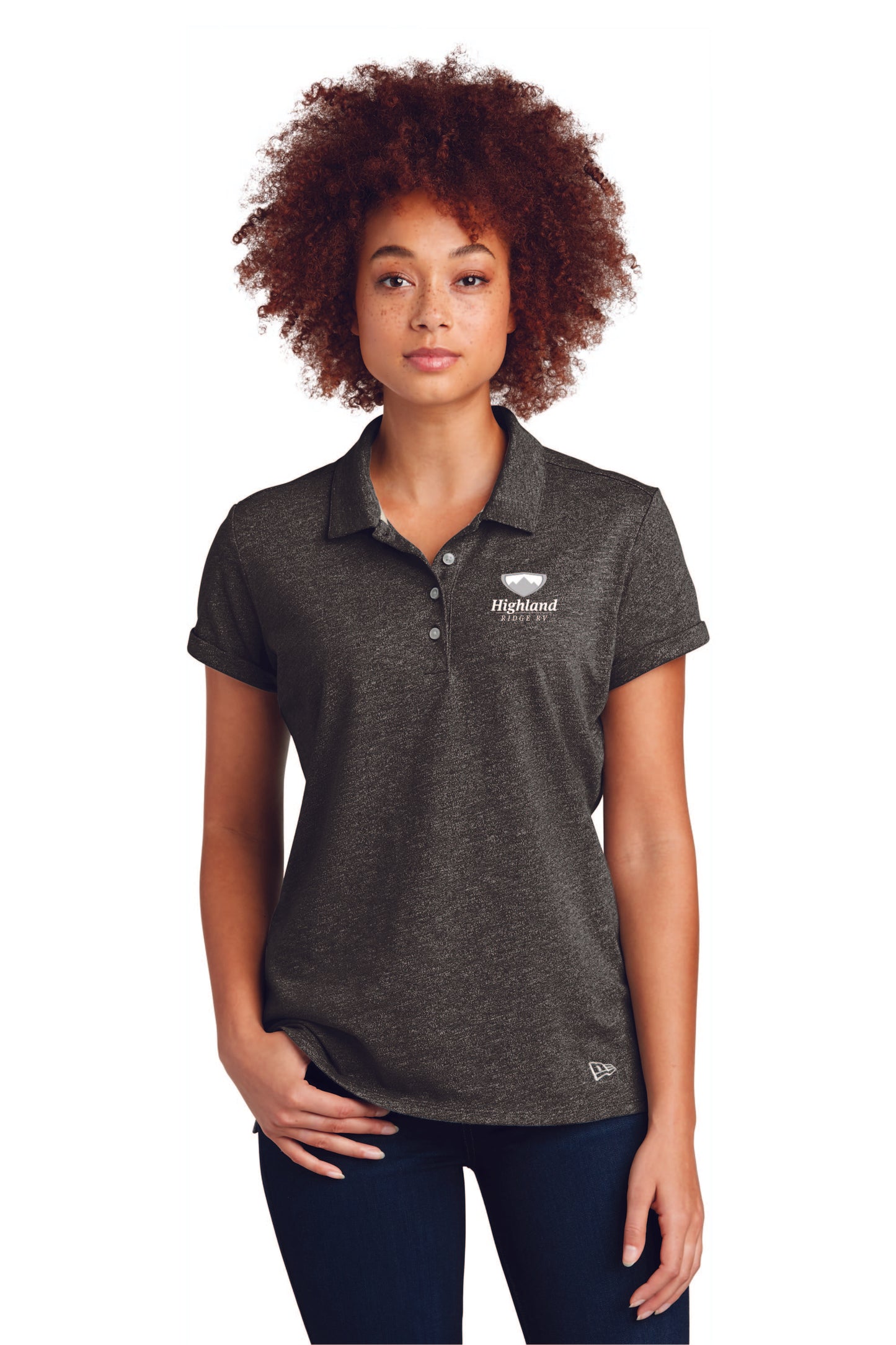 New Era ® Ladies Slub Twist Polo - LNEA301